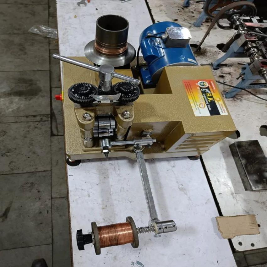 Semi-Automatic Gold & Silver Wire Roller Machine