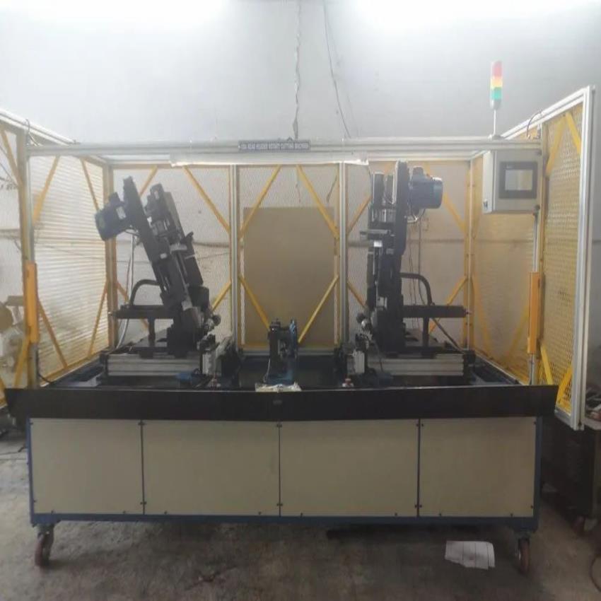 Semi-Automatic Hybrid Gr Header Cutting Machine