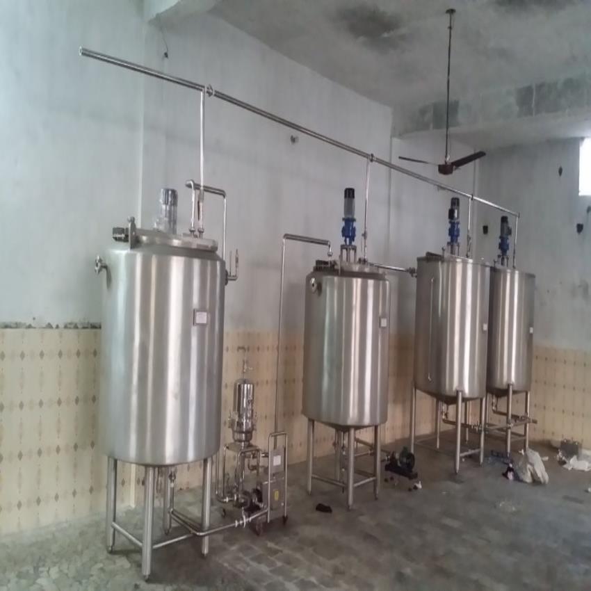 Semi-Auto Juice Machine, 5-8 HP, 2000 L/hr Capacity