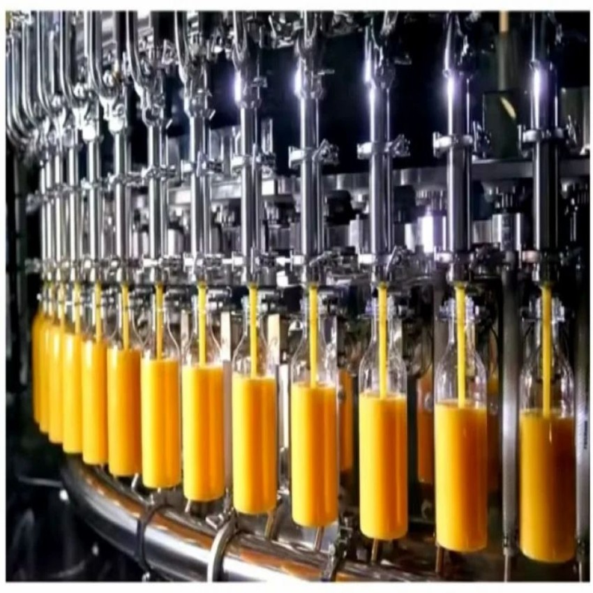 Semi-Automatic Juice Processing Line, 3000 LPH