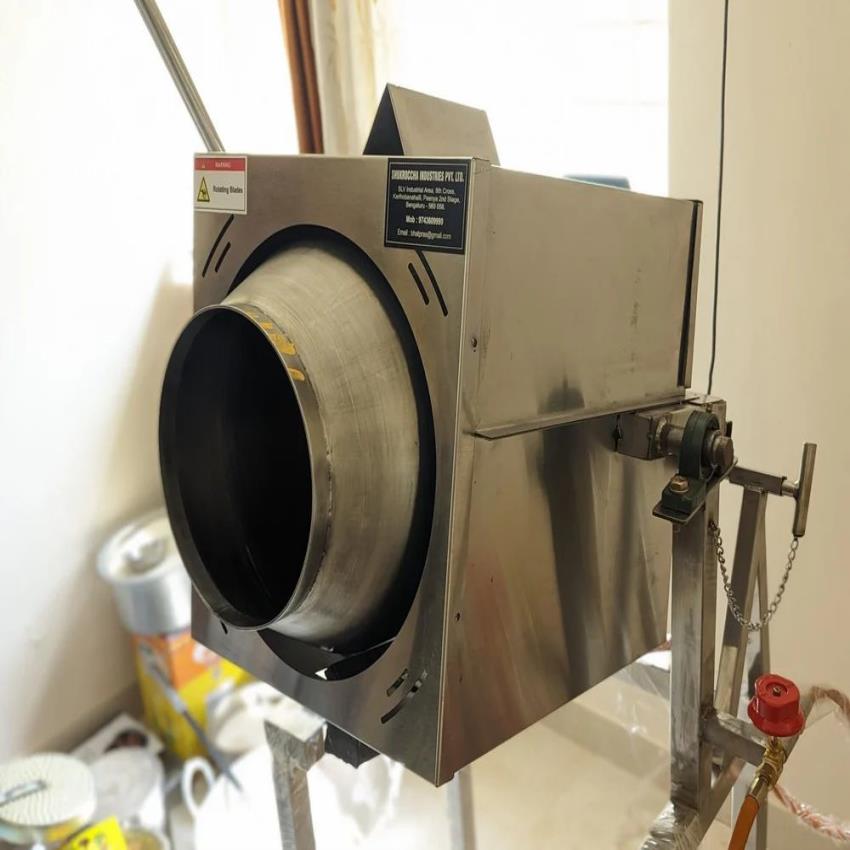 Matte Brush Mini Spice Roaster Machine