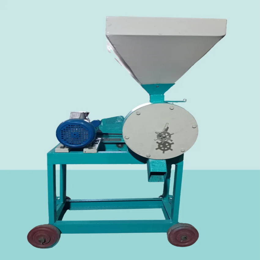 Semi-Automatic 1hp Mini Dal Mill Equipment