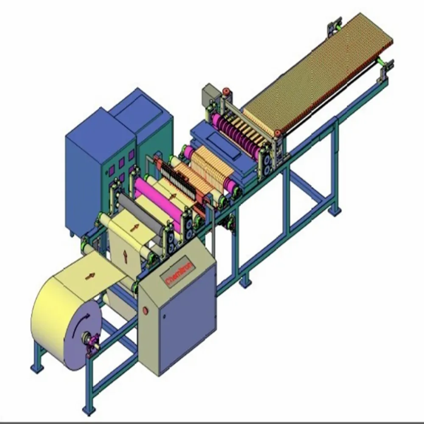 Semi-Automatic Mini Pleat HEPA Filter Equipment