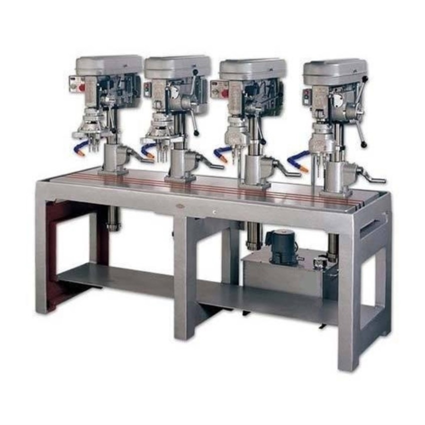 Semi-Automatic Multi Head Drilling Machine, Electric