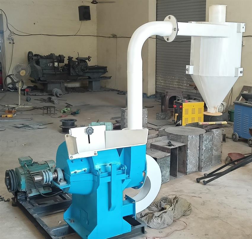 Semi-Automatic Painted Maize Grinding Hammer Mill