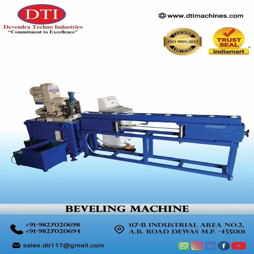 Semi Automatic Pipe Beveling Machine