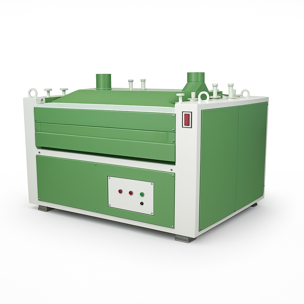 Semi Auto Plywood Brush Sanding Machine