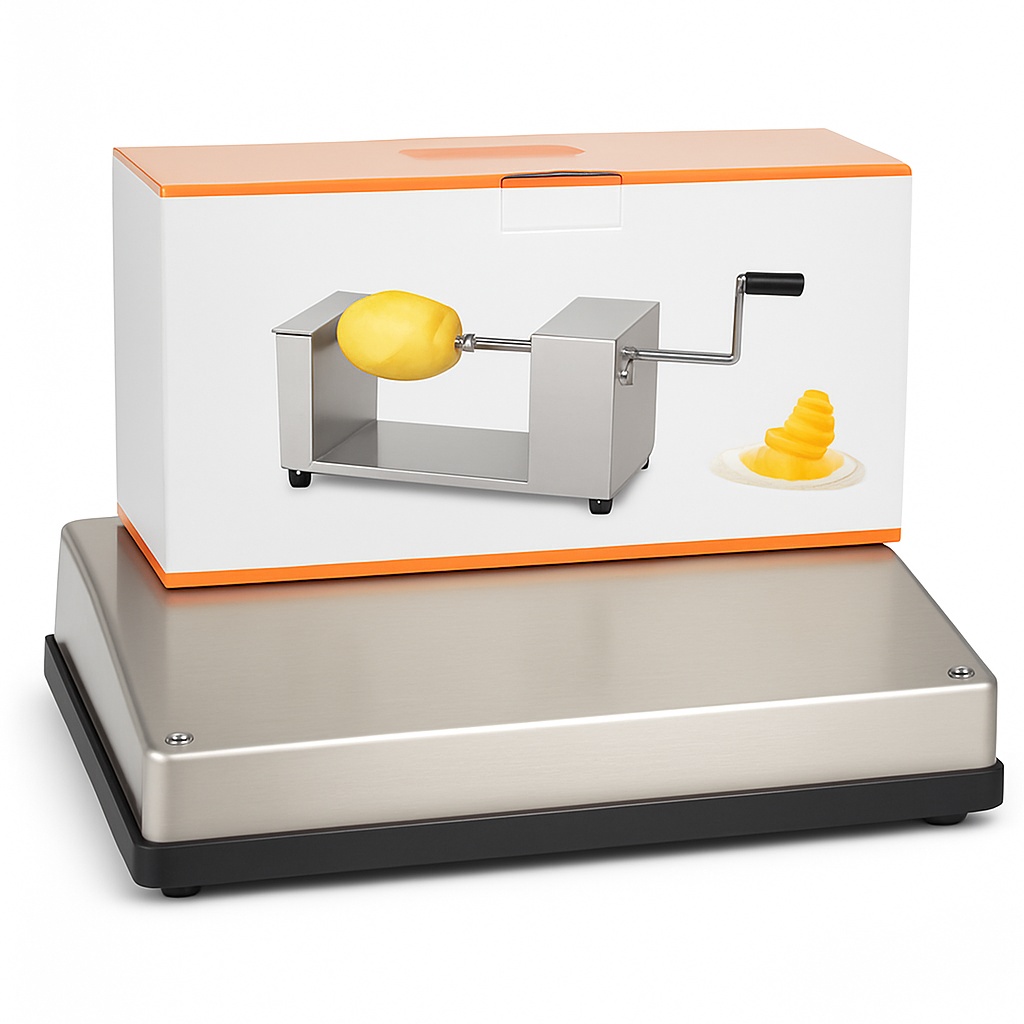 Semi-Automatic Potato Spring Machine