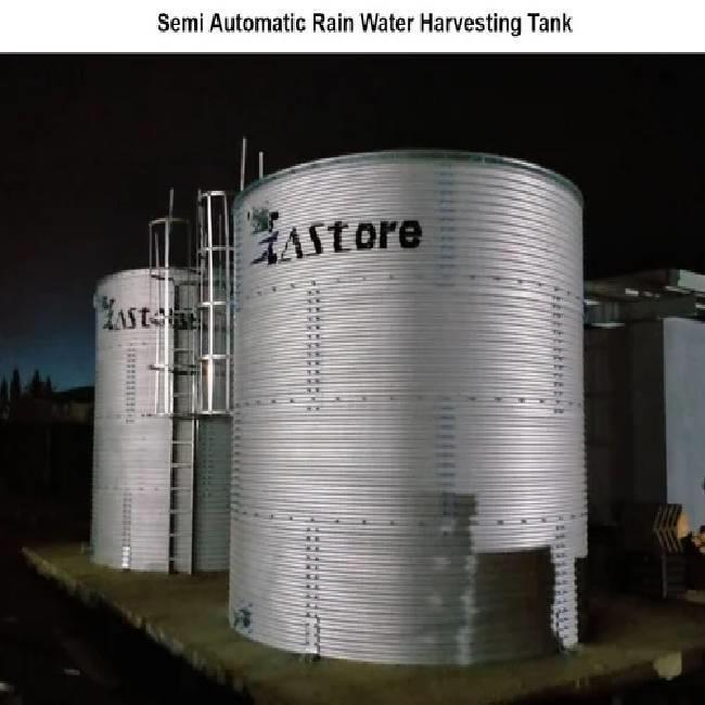 Semi-Automatic Rainwater Storage Tank