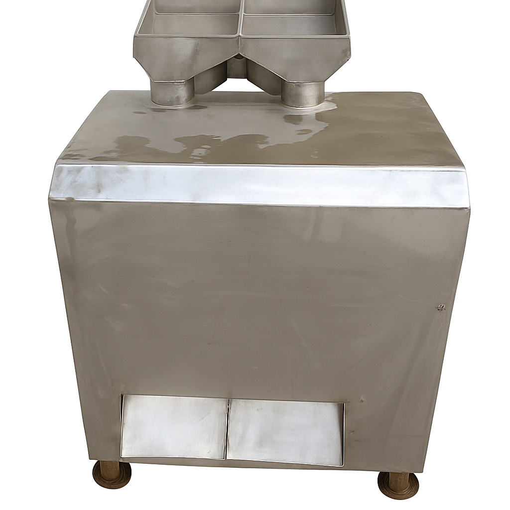 Semi-Auto Raw Mango Cutter Machine