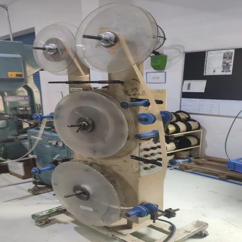 Semi Automatic Strip Rewinding Machine