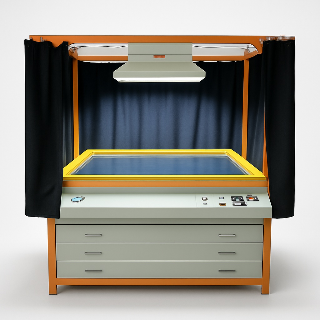 Semi Automatic Screen Exposure Machine