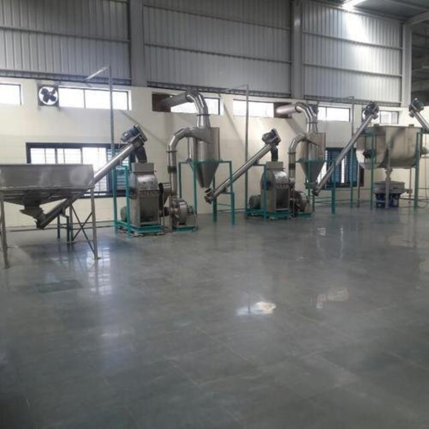 5 HP Semi-Auto Spice Processing Equipment, 100-200 Kg/hr