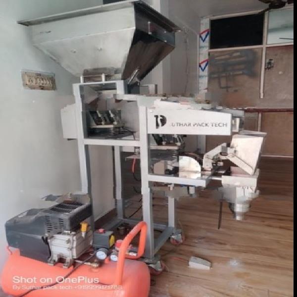 Semi-Automatic Spice Pouch Machine