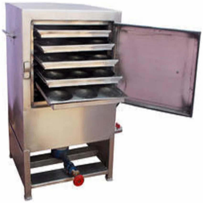 Semi-Automatic SS Idly Maker Gas