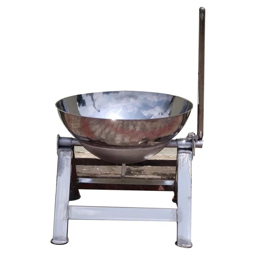 Semi Automatic Stainless Steel Kadai