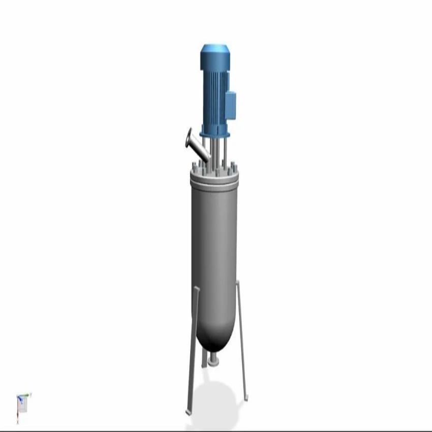 Semi-Automatic Stainless Steel Reaction Vessel, 100L
