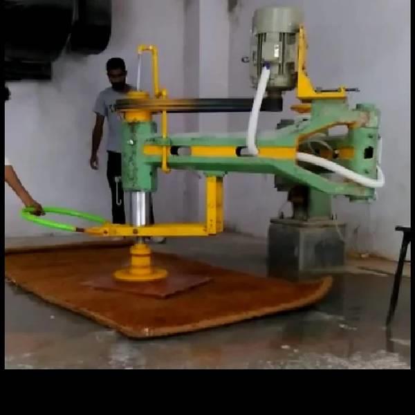 Semi Automatic Stone Polishing Machine