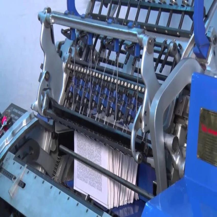 Semi-Auto Thread Book Sewing Equipment