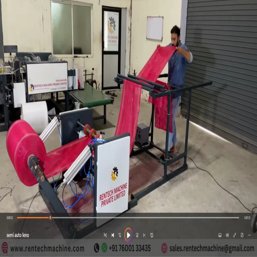 Semi Automatic Woven Sacks Bag Cutting Machine