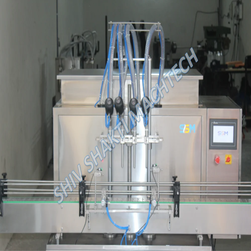 Servo Gear Pump Liquid Filling Machine