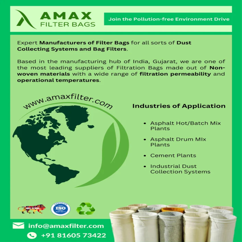 Sewn Nomex Dust Collector Bags