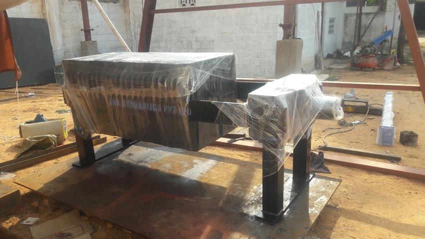 SHA Manual Slide Oil Filter Press