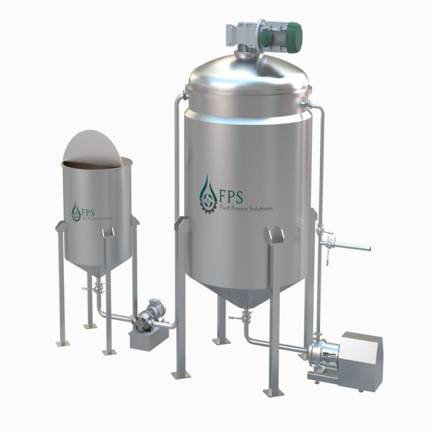 Shampoo Production Plant, 1000 LPH Capacity
