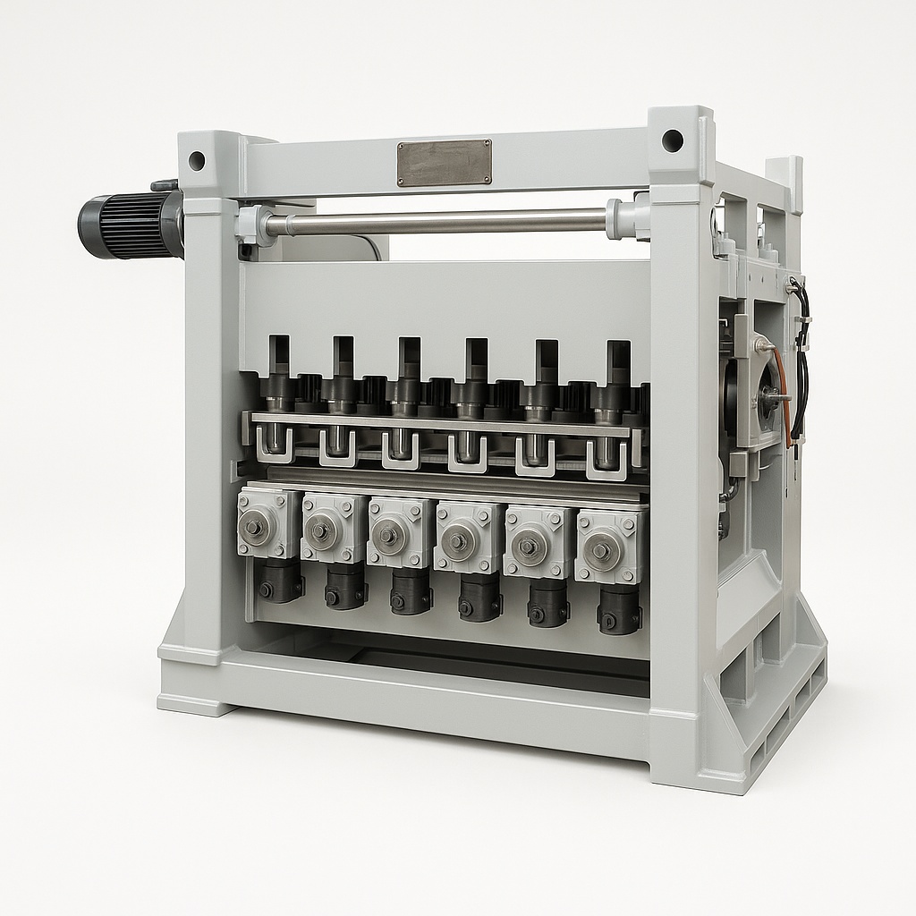 Automatic 6-Hi Sheet Leveler
