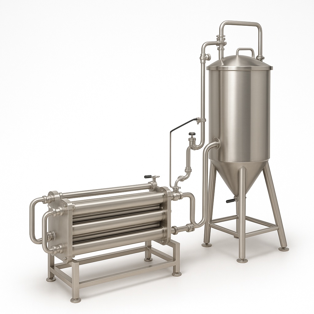 Shell Tube Juice Pasteurizer Machine