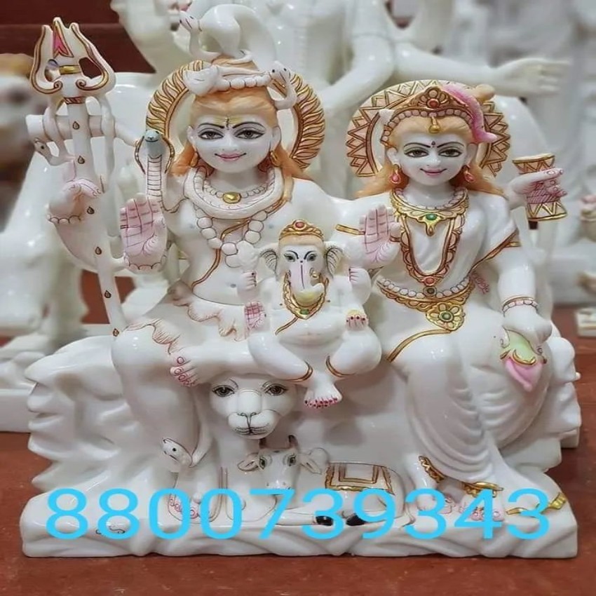 Large Shiv Pariwar Temple Murti