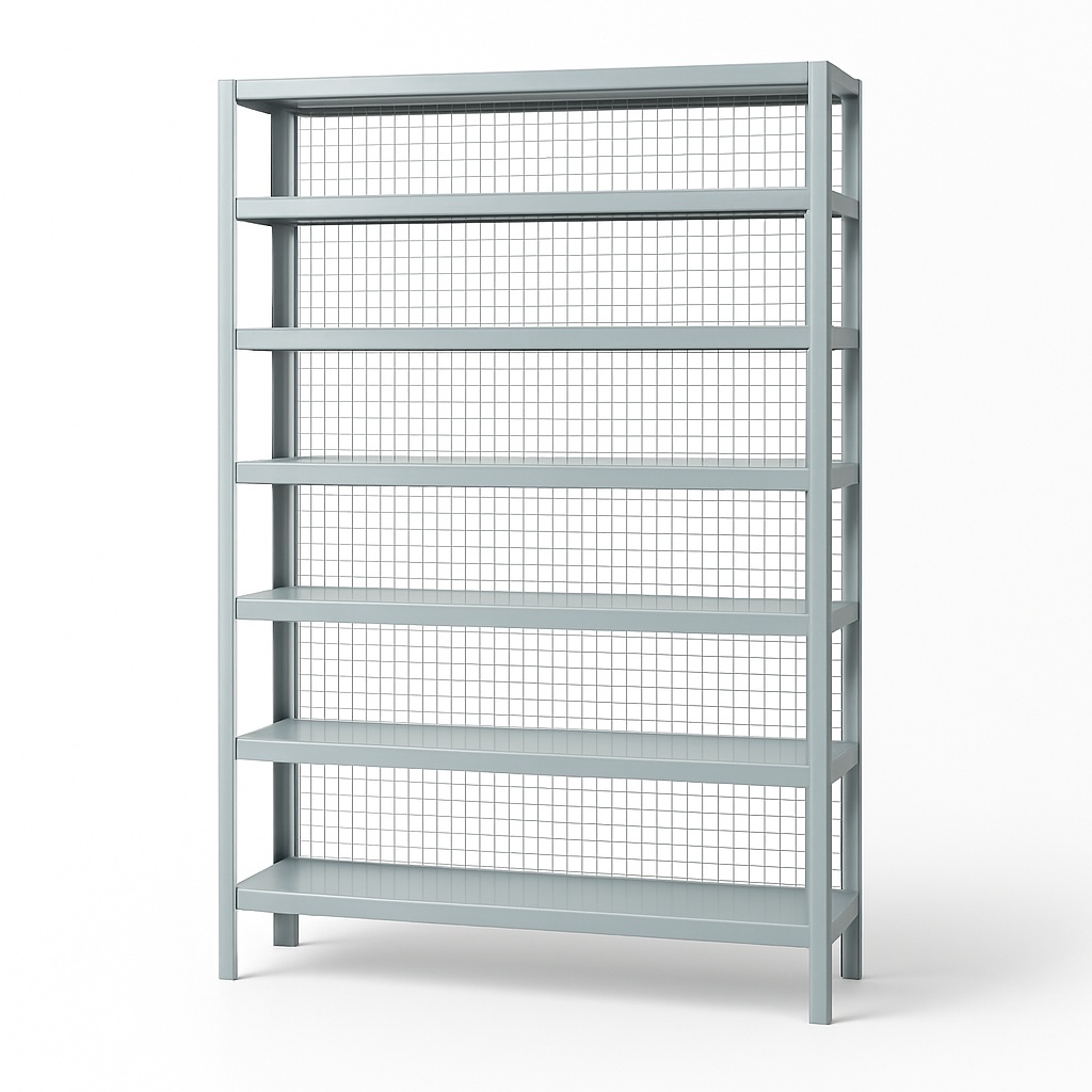 Industrial Garment Shoe Rack