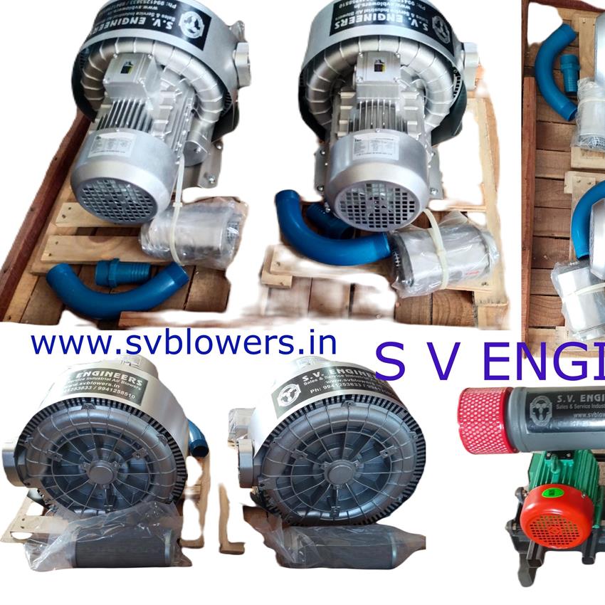 Side Channel Blower Machine 1-25 HP