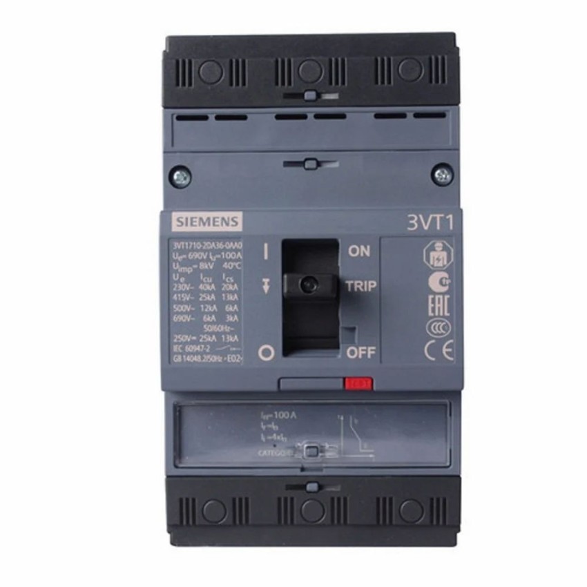 Siemens 630A 3 Pole MCCB