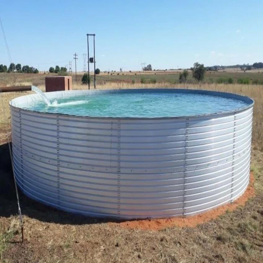 SIFTER Zincalume Steel Water Tank