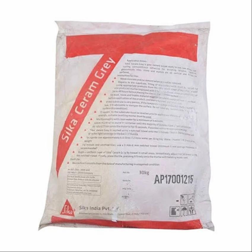 Sika Ceram Grey Tile Adhesive, 25 Kg Bag