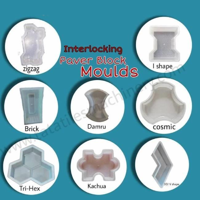 Silicone Zig Zag Paver Mould