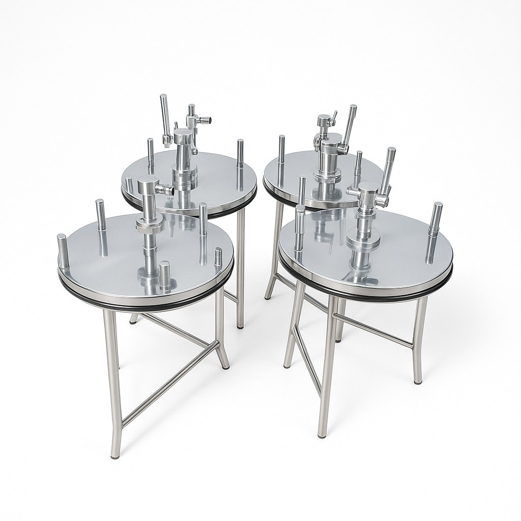 Silver 293mm Membrane Filter Holder