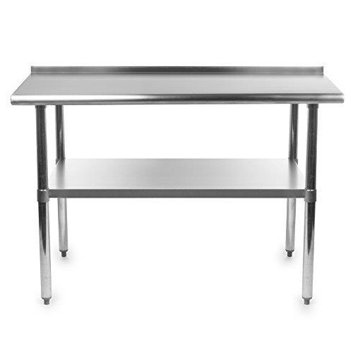 Silver Polished Stainless Steel Table