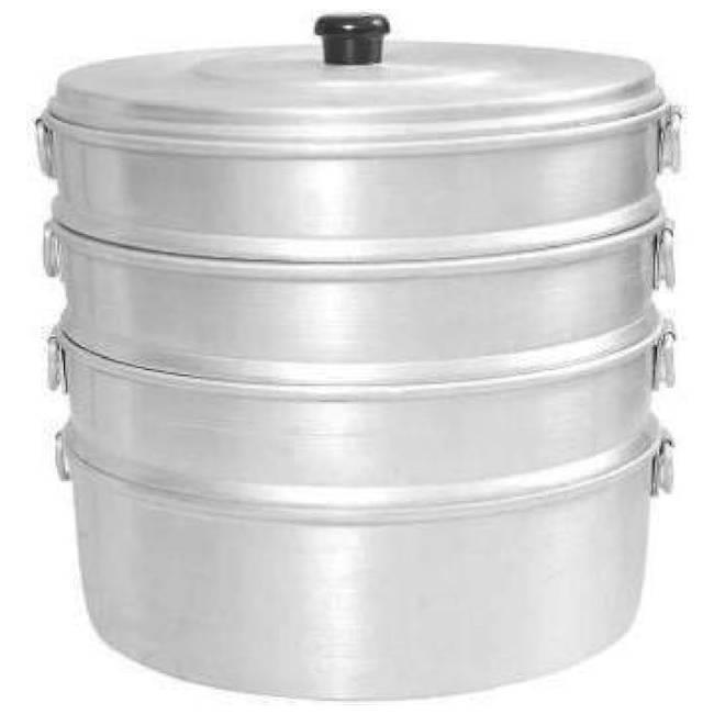 Silver Aluminum Steamer - 24 Inches
