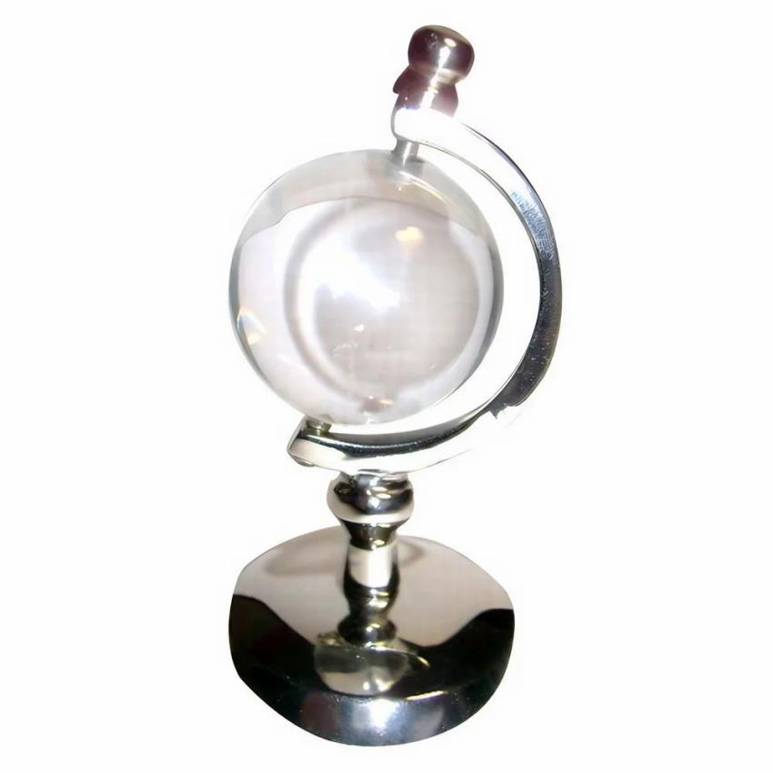 Brass Acrylic Table Top Globe