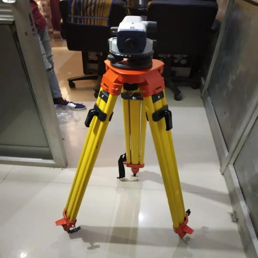 Silver Industrial Auto Level Stand