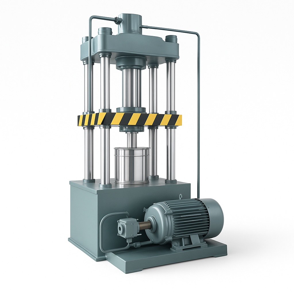 Silver Stainless Steel Bucket Machine