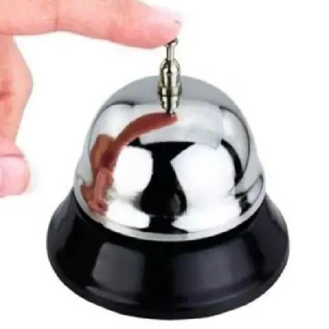 Silver Tabletop Bell for Canteen
