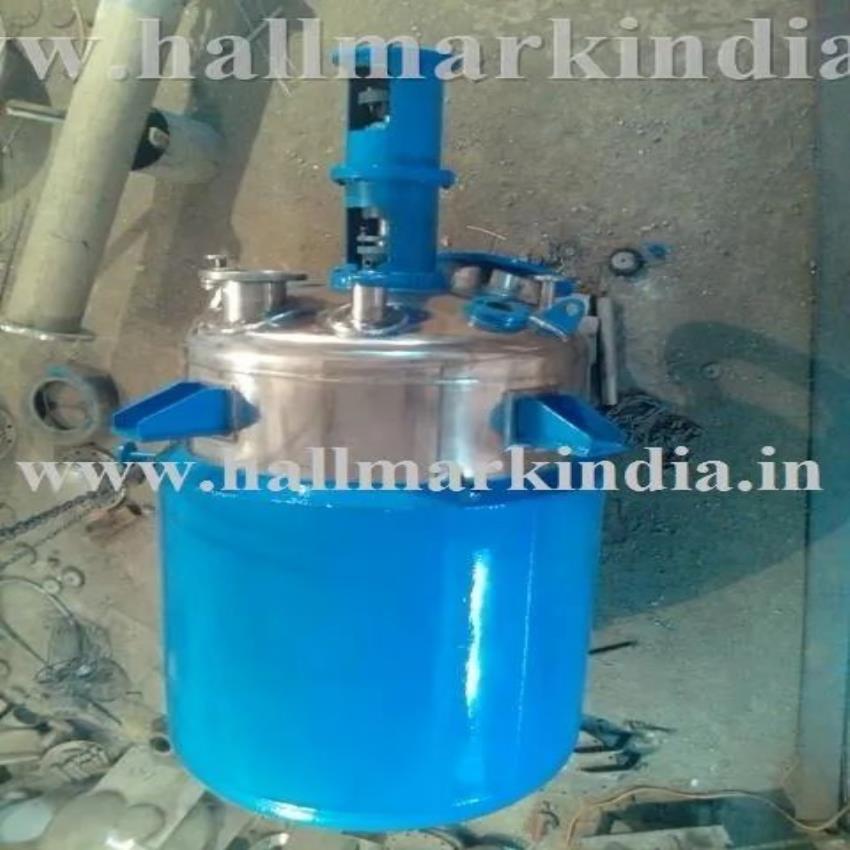 Silver Jacketed Chemical Reaction Vessel, Max Pressure: 3-6 kg