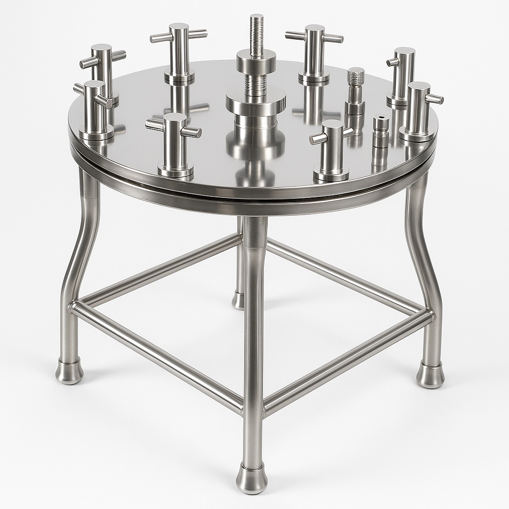 Automatic Silver Industrial Filter Holder