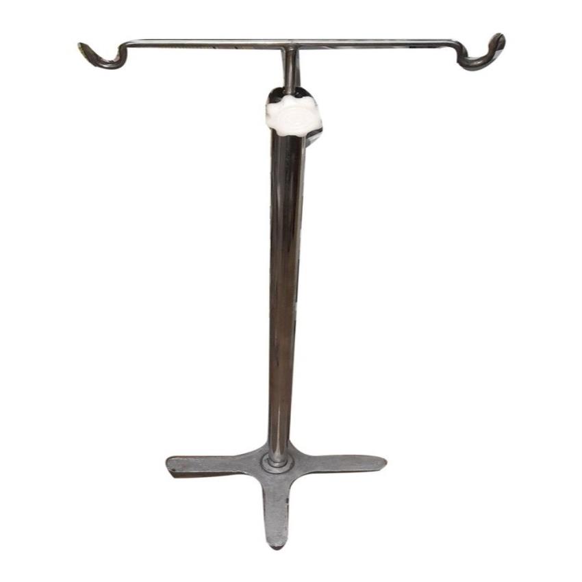Hospital Mild Steel IV Stand