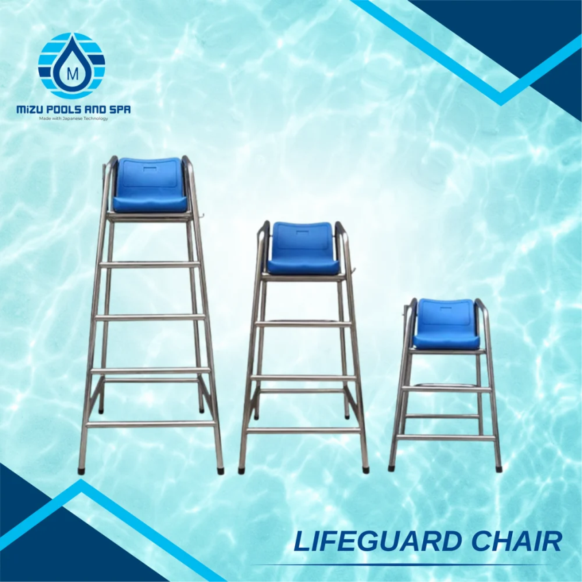 Silver SS Poolside Chair