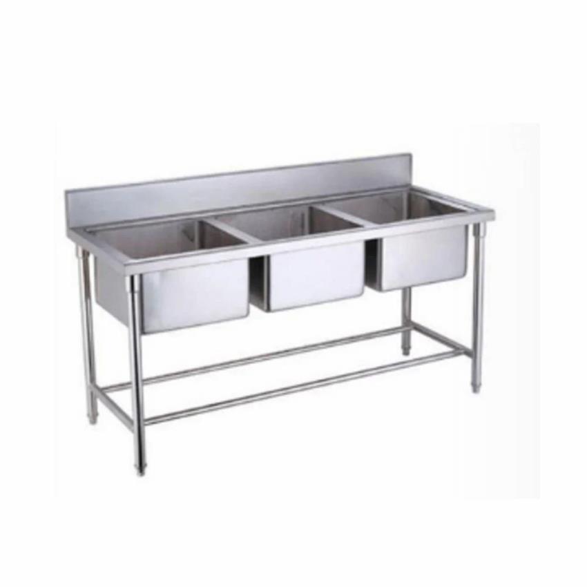 Silver SS Sink Assembly