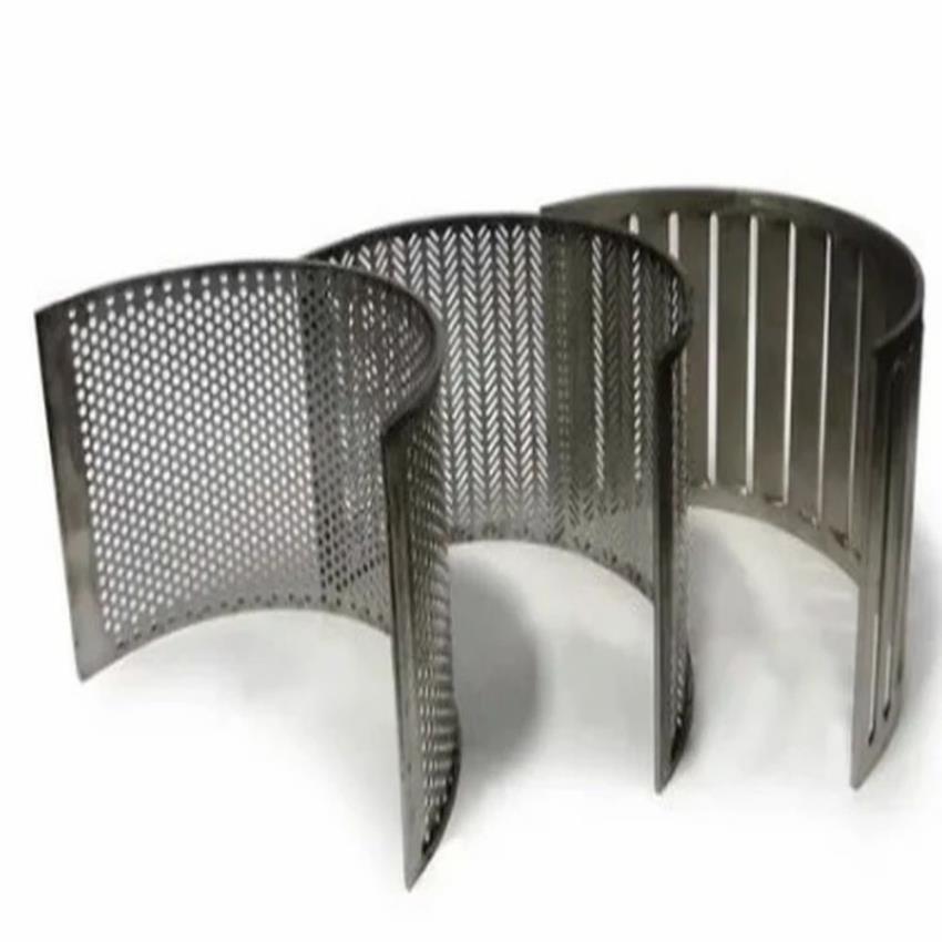 Silver Industrial Steel Cadmill Screen